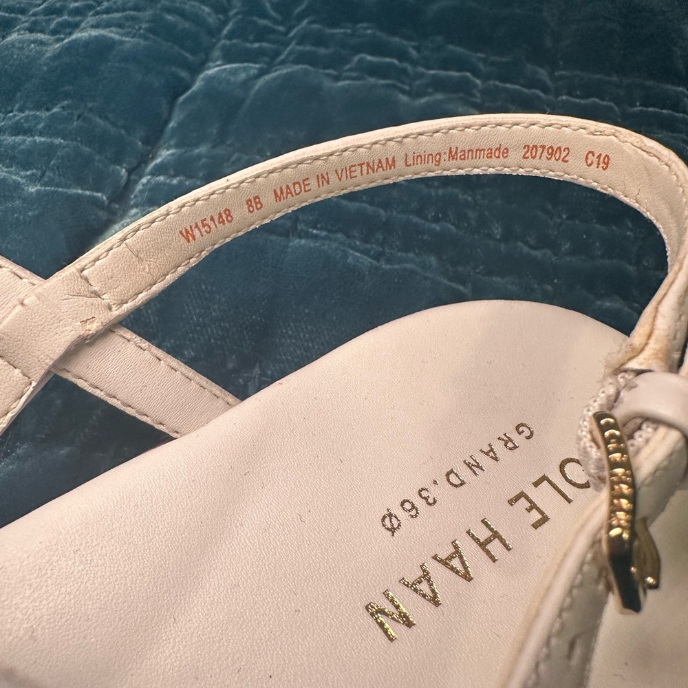 Cole Haan Womens Flora Sandals Flat Slingback - Picture 5 of 9